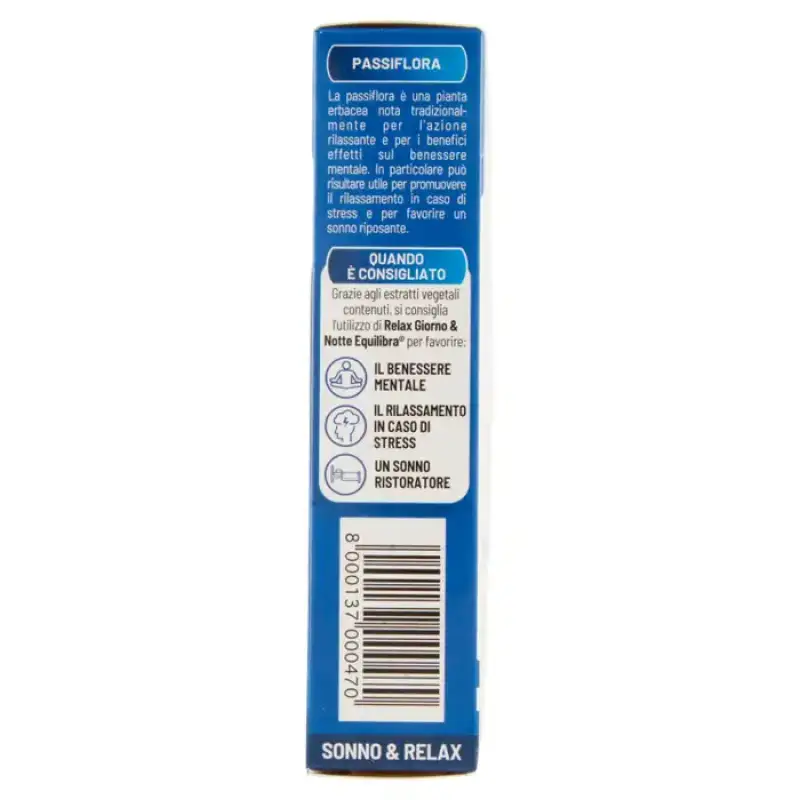 Equilibra Supliment Alimentar Relax Zi si Noapte 50 Tablete Bax 9 buc.